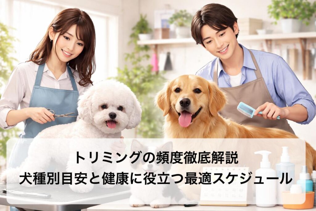 トリミングの頻度徹底解説：犬種別目安と健康に役立つ最適スケジュール