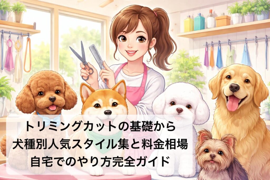 トリミングカットの基礎から犬種別人気スタイル集と料金相場・自宅でのやり方完全ガイド