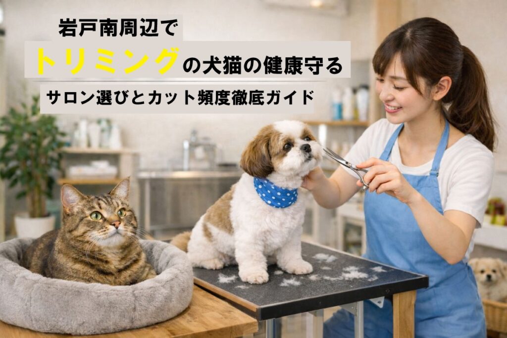 岩戸南周辺でトリミングの犬猫の健康守るサロン選びとカット頻度徹底ガイド