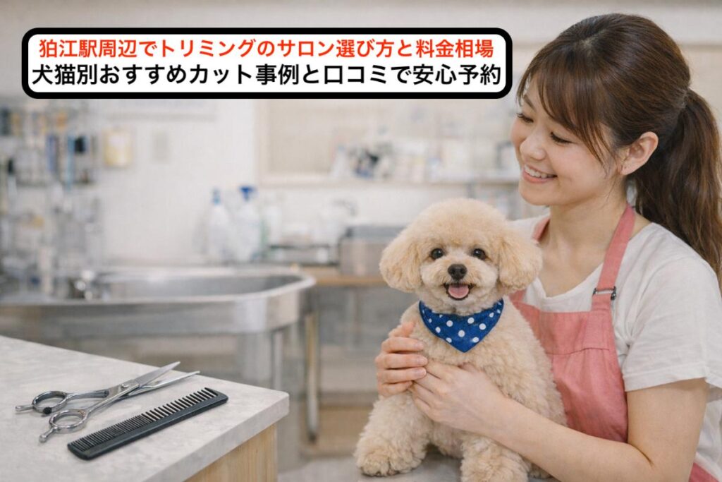 狛江駅周辺でトリミングのサロン選び方と料金相場｜犬猫別おすすめカット事例と口コミで安心予約