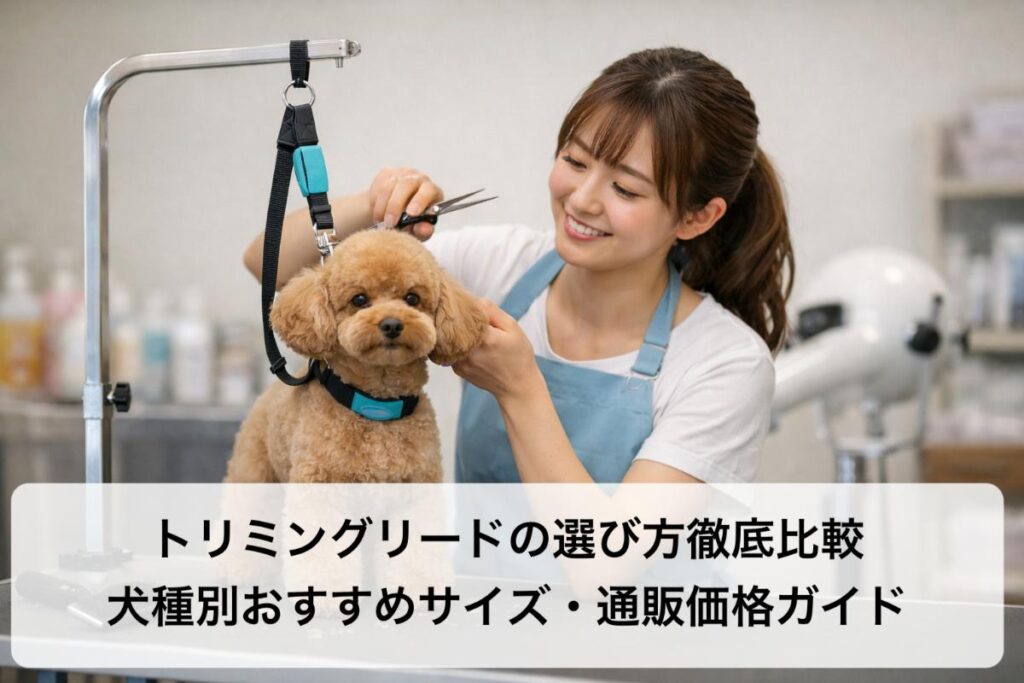 トリミングリードの選び方徹底比較|犬種別おすすめサイズ・通販価格ガイド