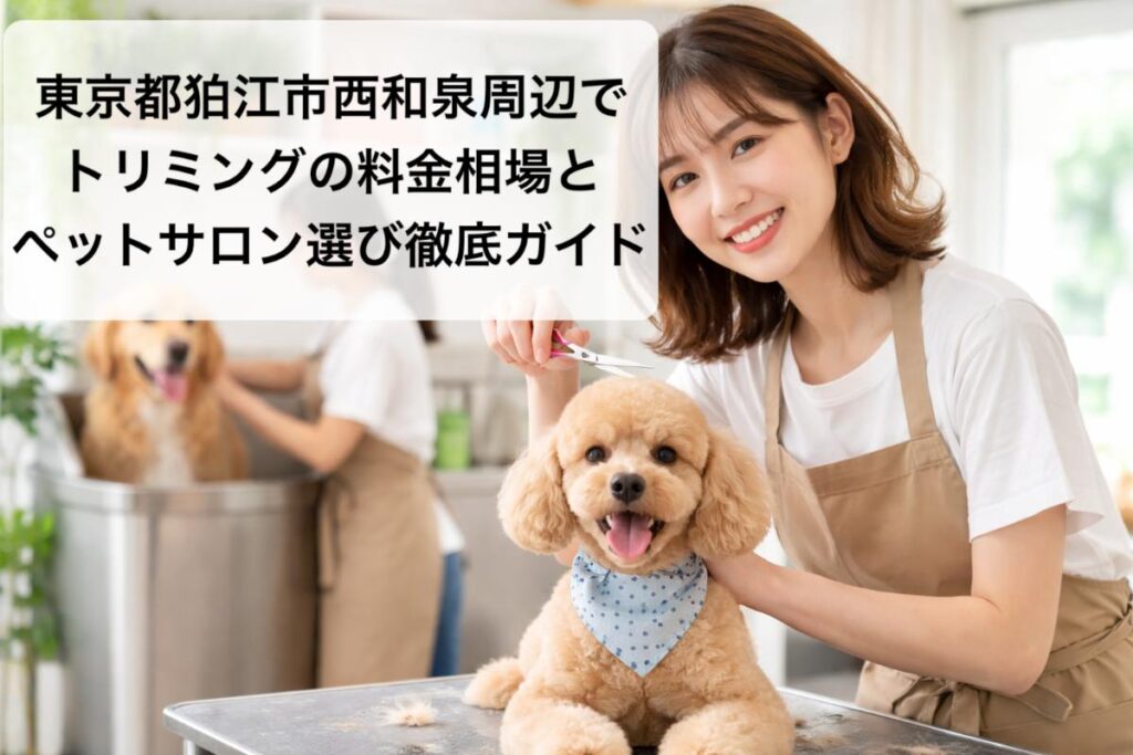 東京都狛江市西和泉周辺でトリミングの料金相場とペットサロン選び徹底ガイド